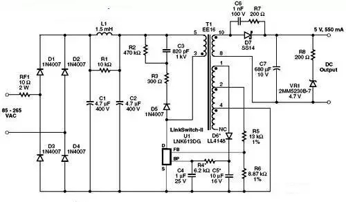 電源廠家整理:電源電路圖集錦